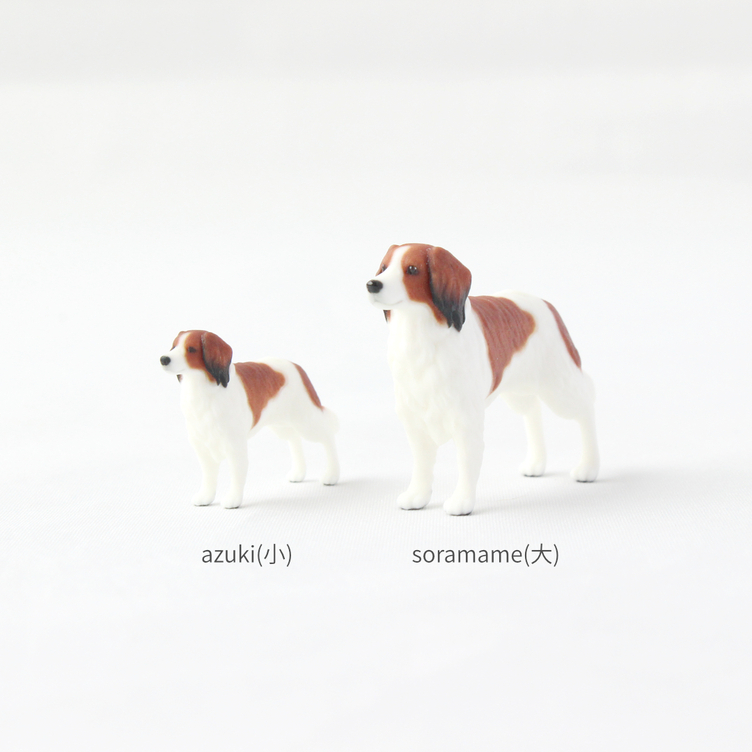 名古屋帯 コーイケルホンディエ 夏 単衣 犬 お仕立て込み ≪6月の新商品≫コーイケルホンディエのおでこちゃんおすわり