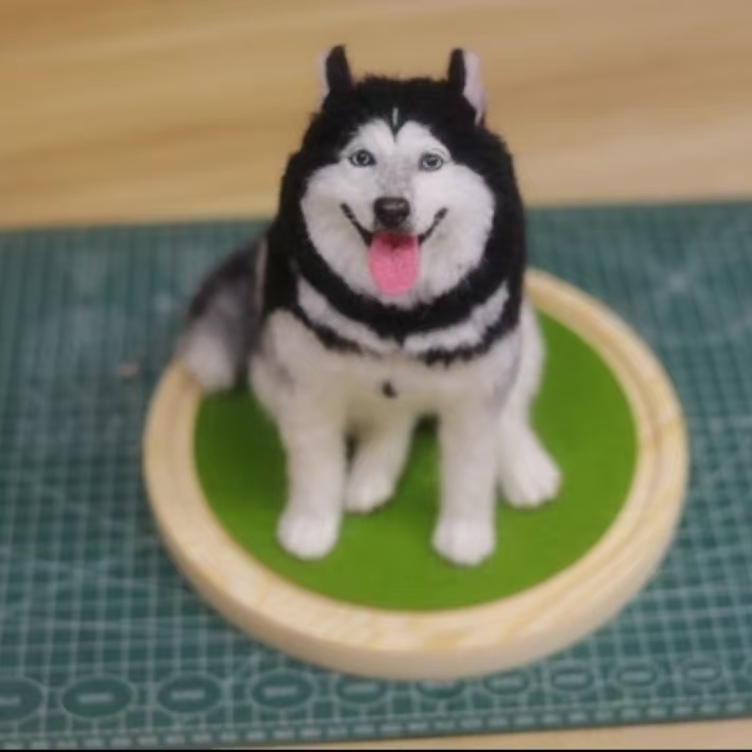 羊毛フェルト オーダー 「リアルで可愛いワンちゃん」柴犬