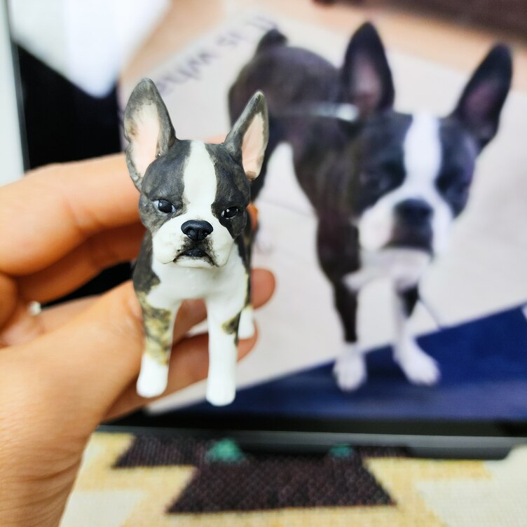 オーダーメイド】うちの子 愛犬 愛猫 うちの子 似顔絵 メモリアル 人形 彫刻 置物 ペットロス ペットの誕生日 | TanoMake(タノメイク)  | 欲しいものが頼めるオーダーメイド特化型オンラインマーケット