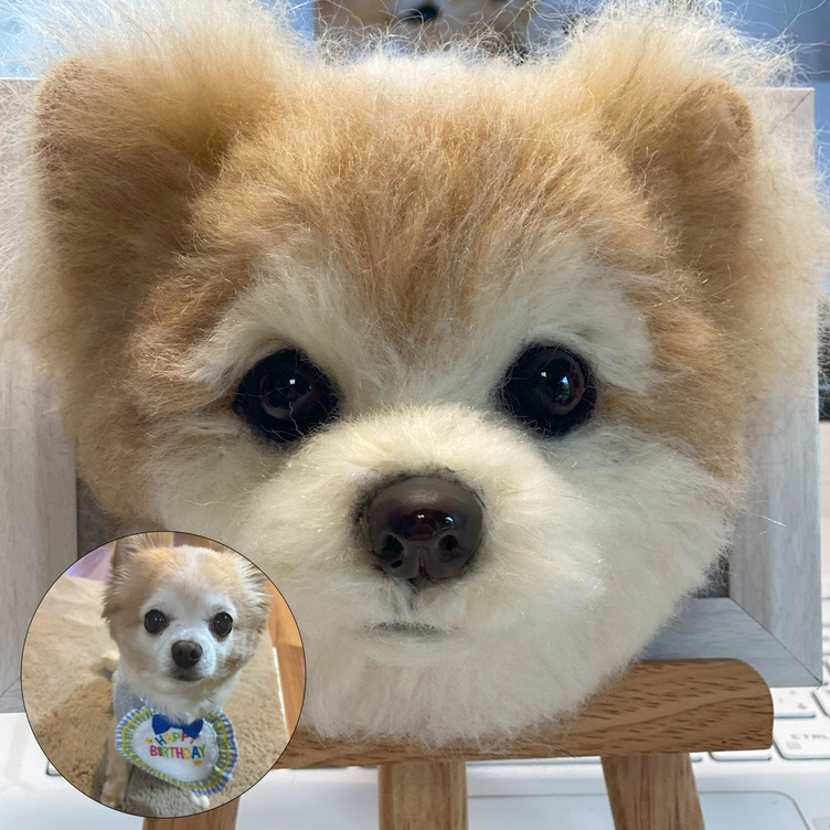 RIKUMU様♡オーダー♡ペキニーズ♡ワンちゃん♡犬♡アートドール