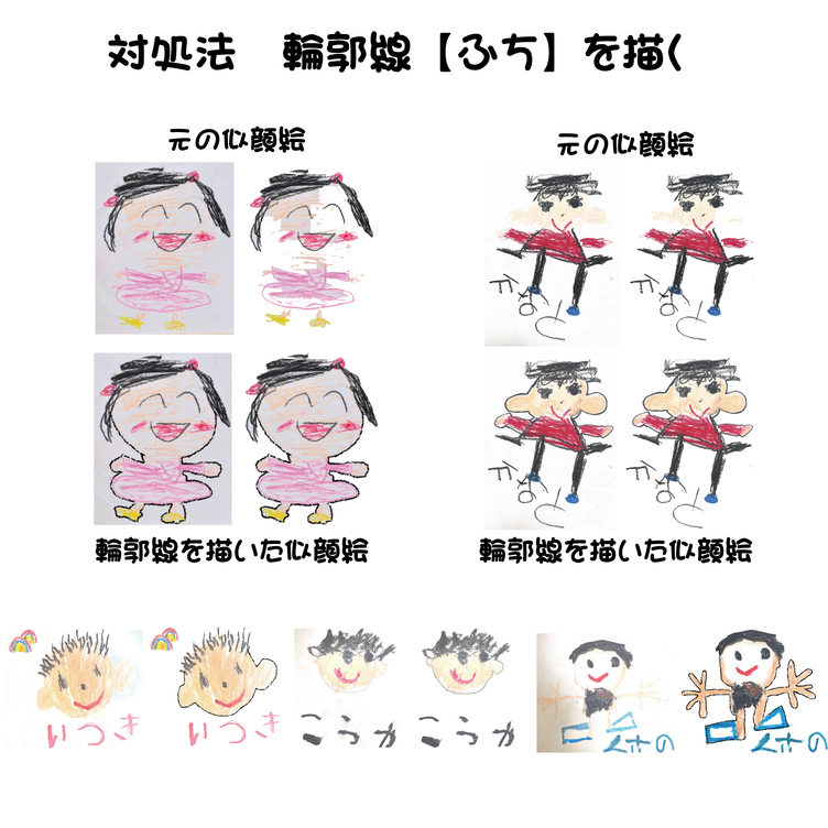 LINEで簡単【名入れ 写真入りソフトタッチタオル 】似顔絵 卒園 記念