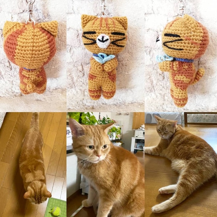 受注制作 お花猫キーホルダー Tanomake タノメイク 欲しいものが頼めるオーダーメイド特化型オンラインマーケット