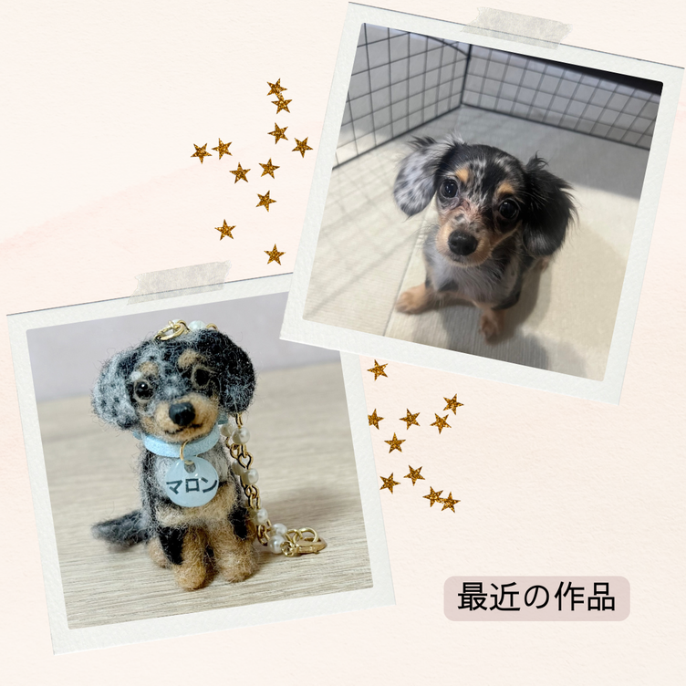 ⭐︎オーダーメイド⭐︎うちの子マスコット おかえりうちの子♡》小さくなって帰ってくる…うちの子グッズ 愛犬の