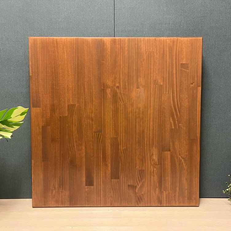 送料無料】 ローテーブル 正方形 90cm パイン ブラウン 折りたたみ脚