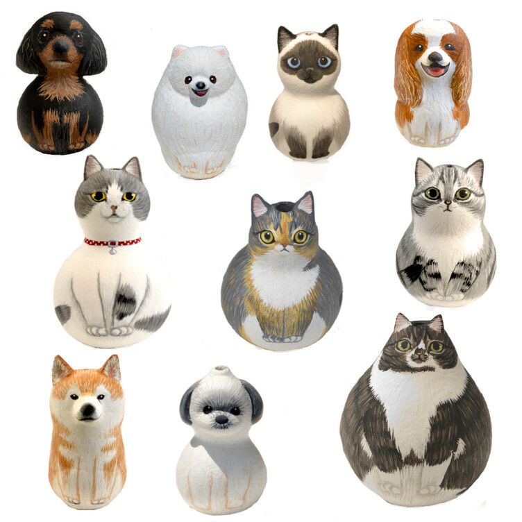 ひょうたんねこ ひょうたんわんこ