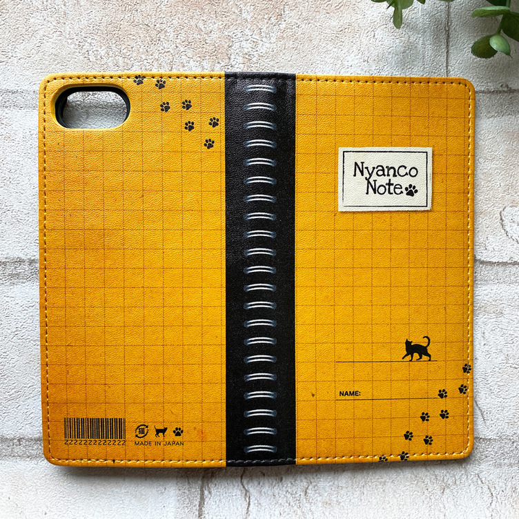 にゃんこスケッチノートの手帳型スマホケース Tanomake タノメイク 欲しいものが頼めるオーダーメイド特化型オンラインマーケット