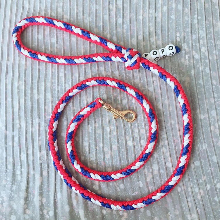 saa♡パラコードリード 8本編み］パラコードオーダメイドリード | handmade SWINY