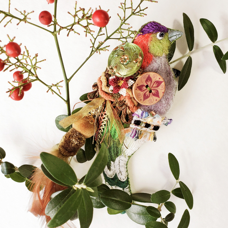  IRODORI AZ brooch L size