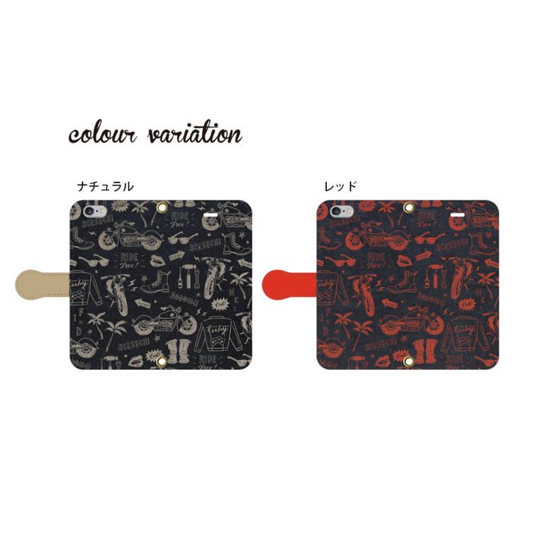 Iphone 手帳型スマホケース バイク Tanomake タノメイク 欲しいものが頼めるオーダーメイド特化型オンラインマーケット
