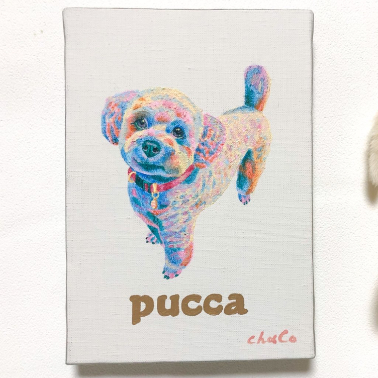 ペットの似顔絵オーダー - 犬用品