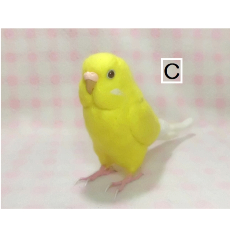 リアルサイズ♪ セキセイインコ 羊毛フェルト☆羊毛インコ☆羊毛