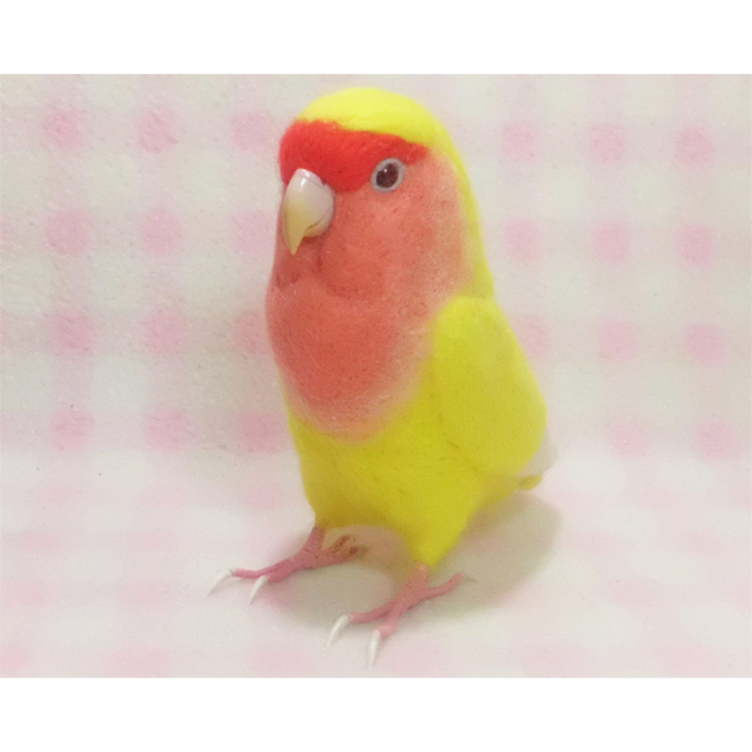 リアルサイズ♪ コザクラインコ ☆ ラブバード ☆羊毛フェルト☆羊毛インコ☆羊毛フィギュア☆ 🍀 うちの子オーダーお気軽にお問い合わせください。 |  TanoMake(タノメイク) | 欲しいものが頼めるオーダーメイド特化型オンラインマーケット