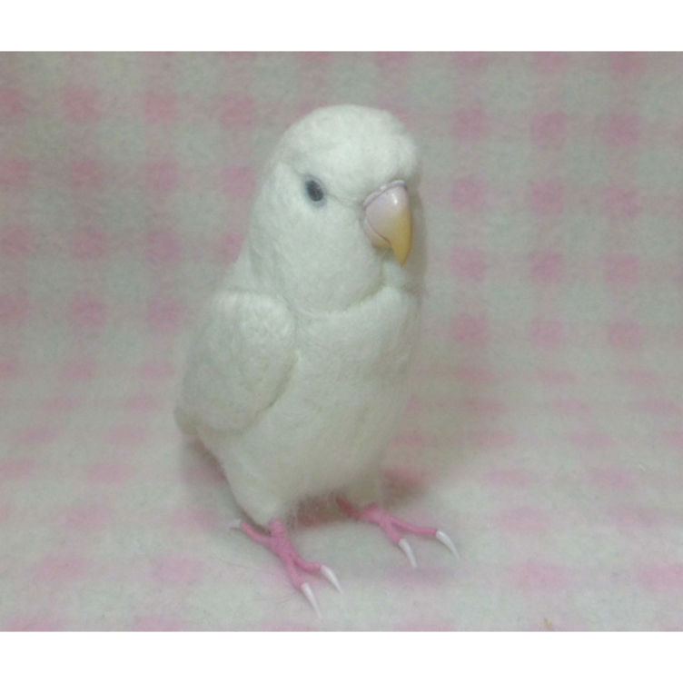 リアルサイズ コザクラインコ ラブバード 羊毛フェルト 羊毛インコ 羊毛フィギュア うちの子オーダーお気軽にお問い合わせください Tanomake タノメイク 欲しいものが頼めるオーダーメイド特化型オンラインマーケット