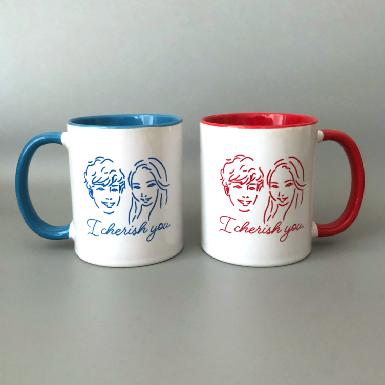 似顔絵マグカップ【現在オーダー停止中】