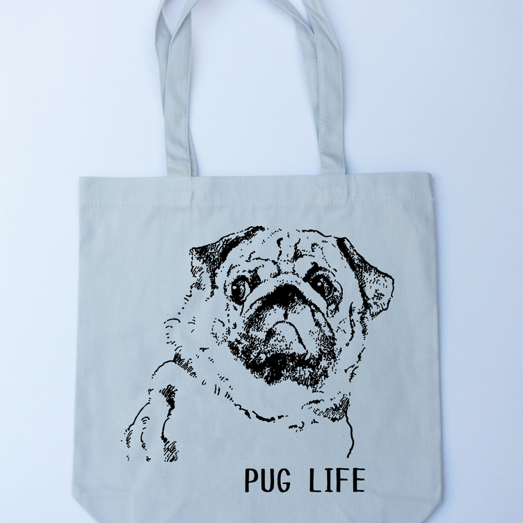 キャンバストートバック