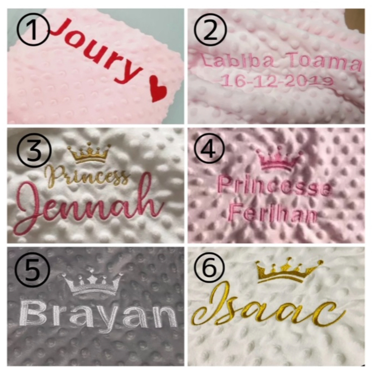 出産祝いに最適 名入れ刺繍ブランケット お名前ブランケット おくるみ Tanomake タノメイク 欲しいものが頼めるオーダーメイド特化型オンラインマーケット