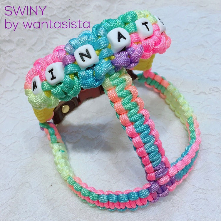 名入れ【フラワーネームハーネス】★花★シリコン★SWINY by wantasista
