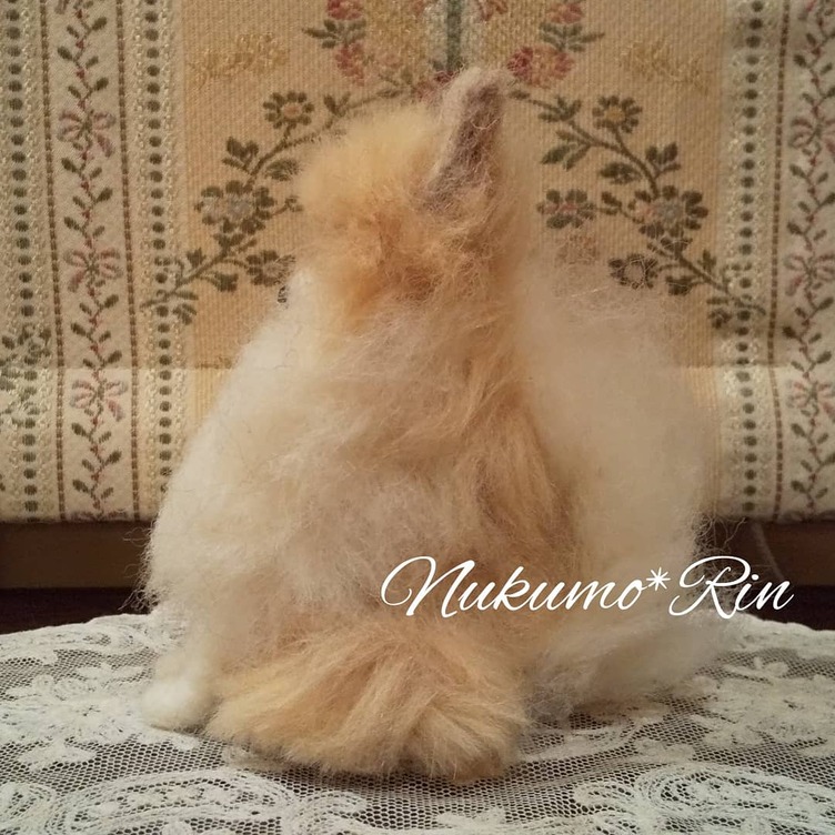 ポメラニアンお顔✩確認用✩羊毛フェルト Yahoo!オークション - 羊毛フェルト ポメラニアン ホワイト 犬