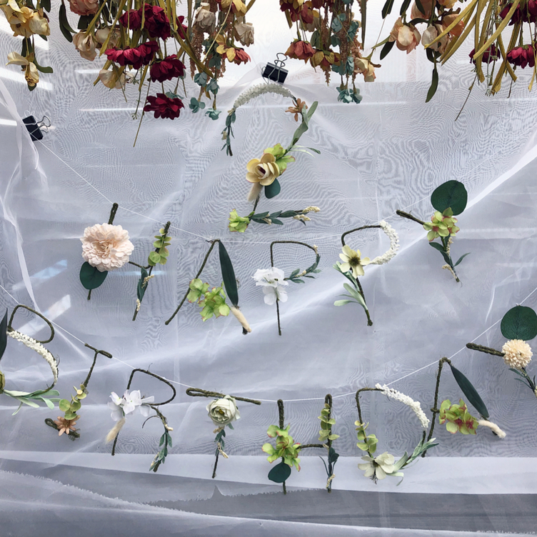 Happy Birthday フラワーガーランド バースデーガーランド 誕生日 Tanomake タノメイク 欲しいものが頼めるオーダーメイド特化型オンラインマーケット