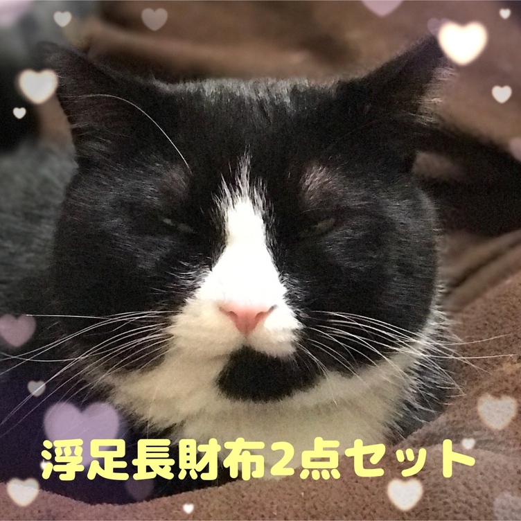 専用ページ　浮足長財布2点セット