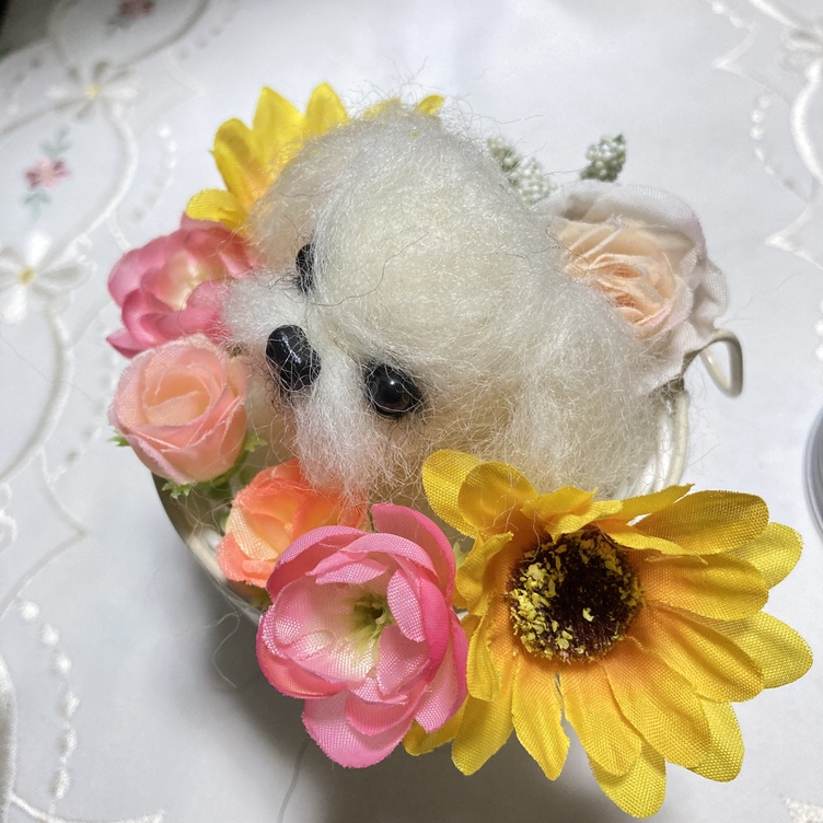 羊毛フェルトペキニーズ | TanoMake(タノメイク) | 欲しいものが 羊毛フェルトペキニーズ | TanoMake(タノメイク) | 欲しいものが