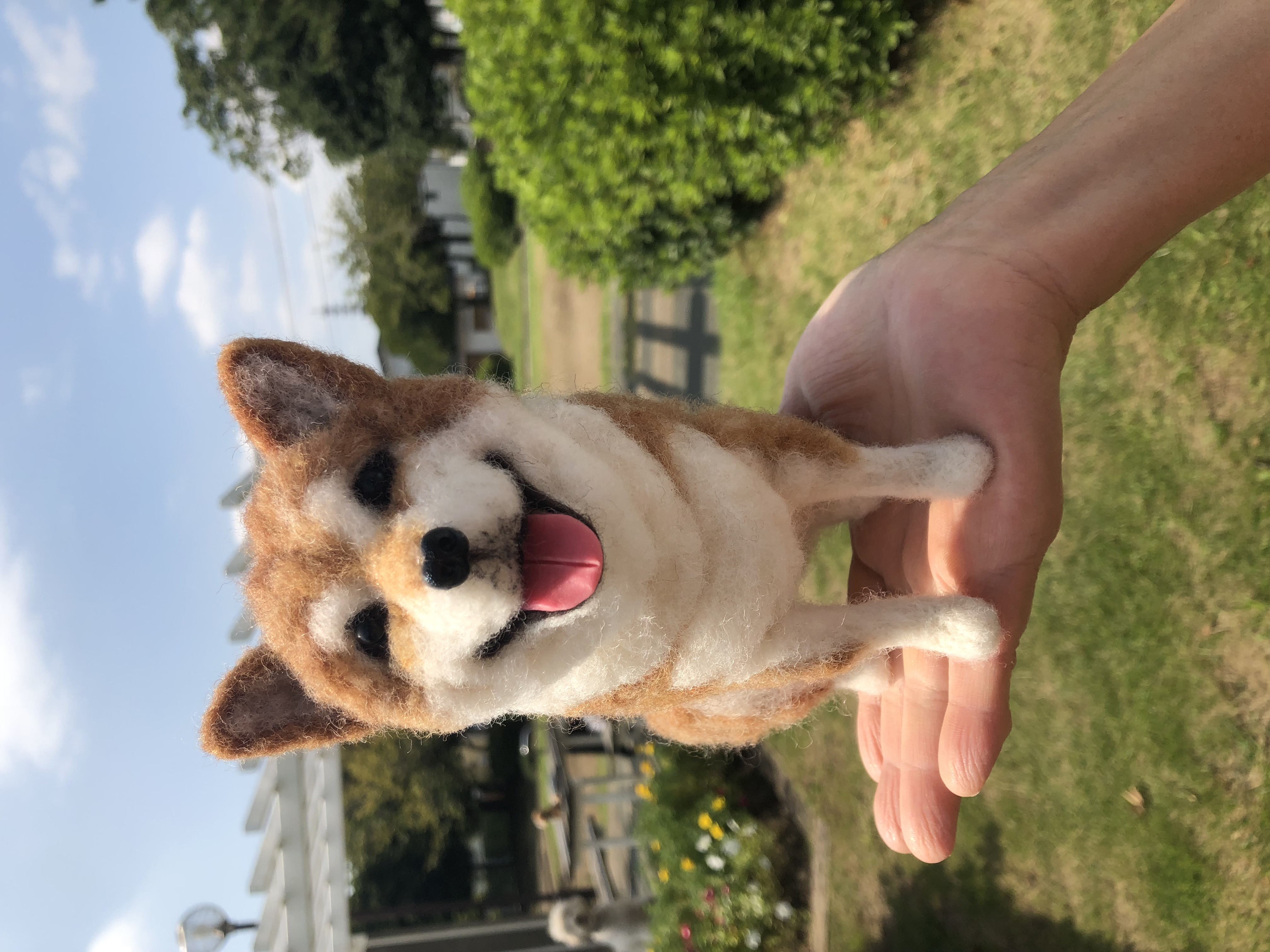 愛犬ちゃんのそっくりなリアルなペット人形をお作りします！ 羊毛フェルト 犬 オーダー ぬいぐるみ 犬 ペット リアル 人形 |  TanoMake(タノメイク) | 欲しいものが頼めるオーダーメイド特化型オンラインマーケット