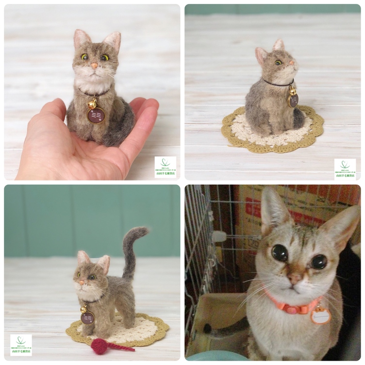 超安い品質 オーダーメイド 羊毛フェルト 猫 ienomat.com.br