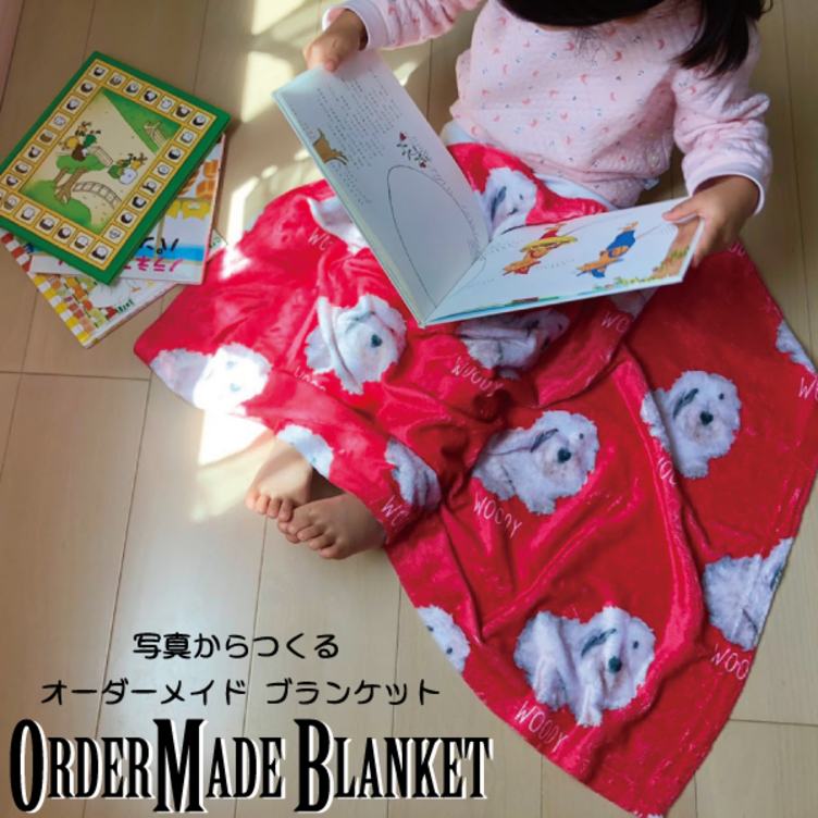 写真からつくるオーダーメイドブランケット」昇華プリント ソフト