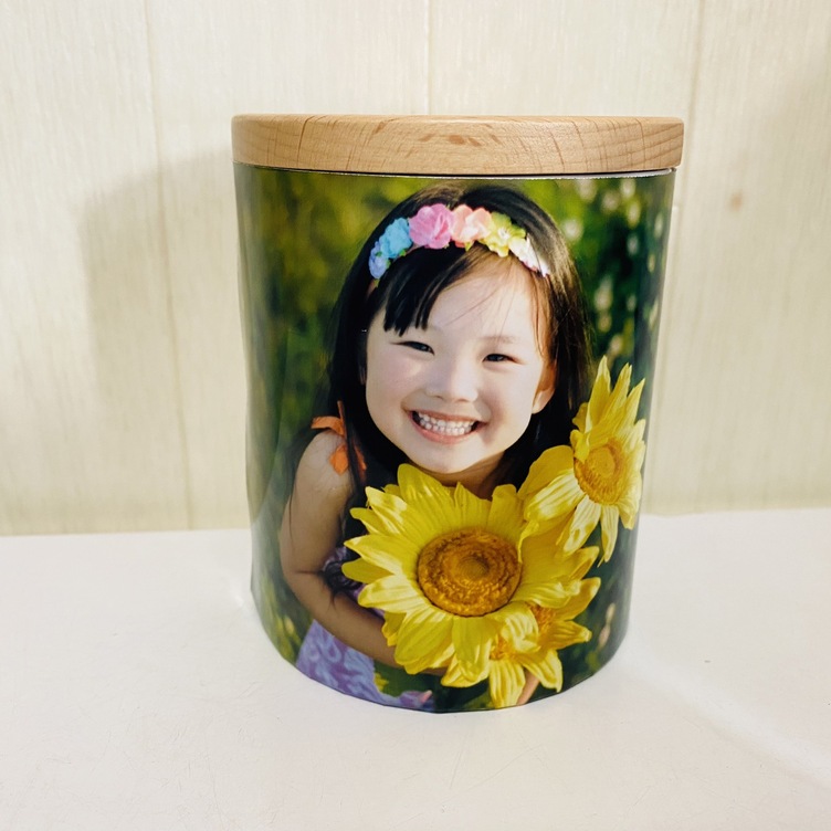 LINEで簡単【名入れ 写真入り キャニスター】ティーバッグ 茶っぱ お茶