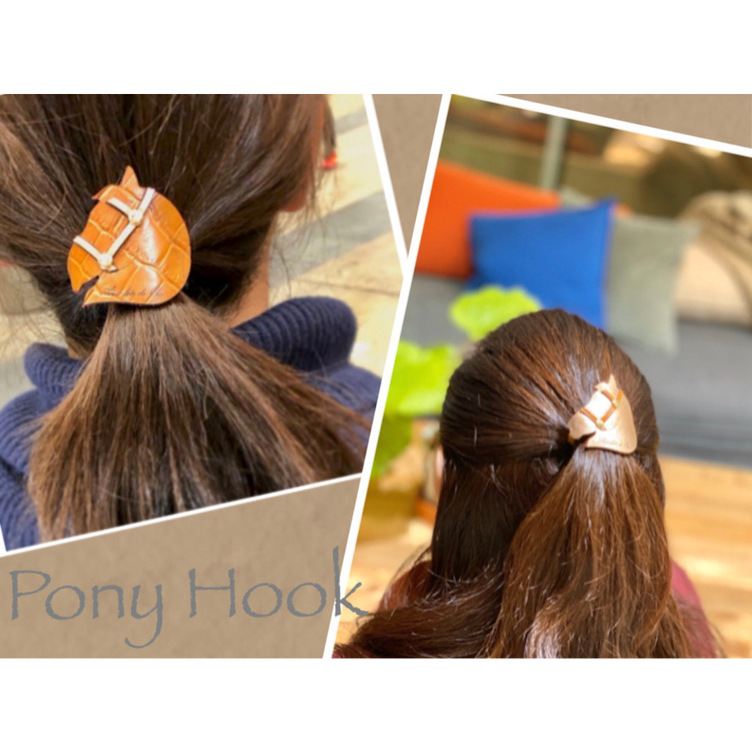 馬シルエットのポニーヘアゴム・ブローチ🐴✨ | TanoMake(タノメイク