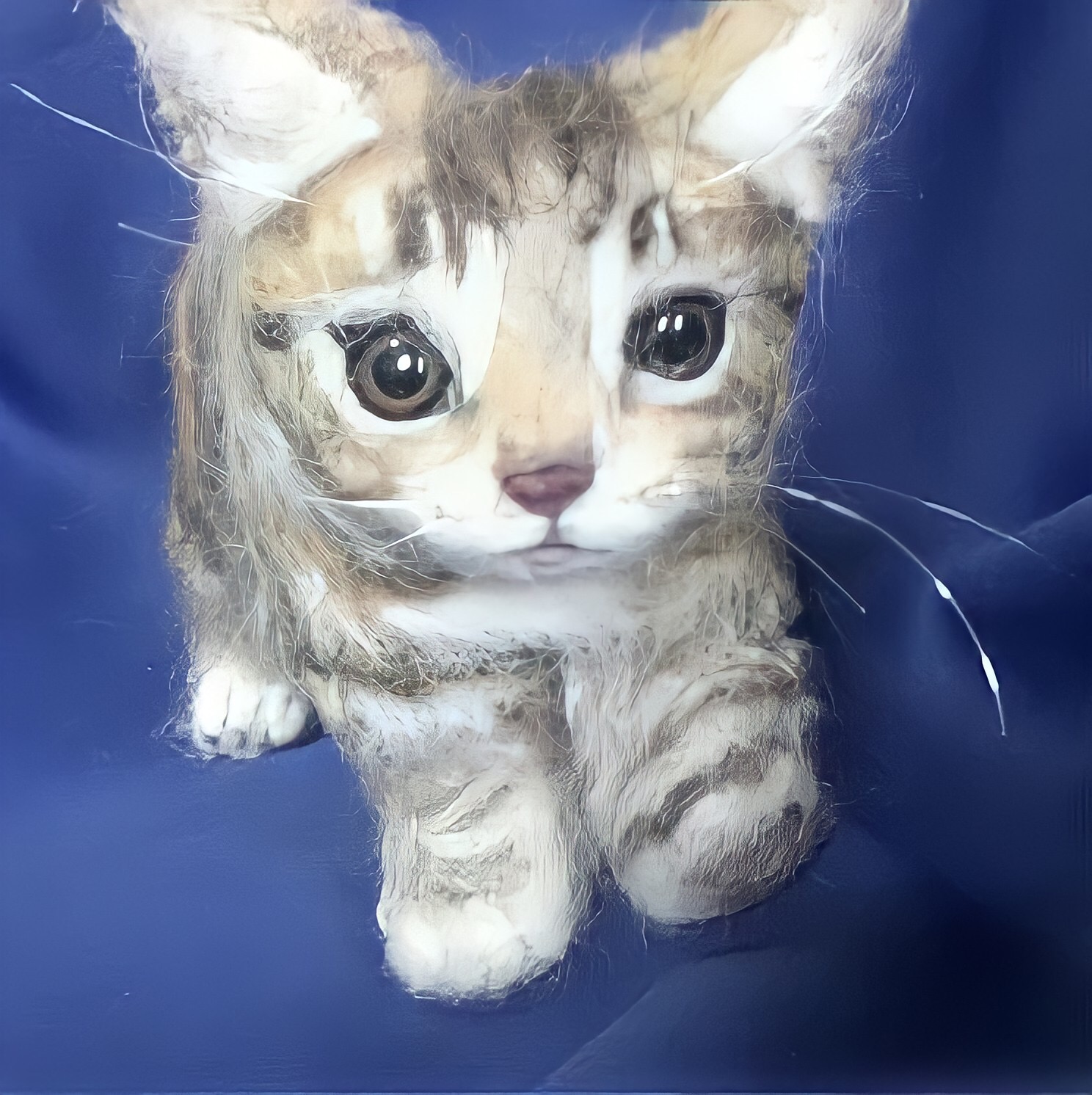羊毛フェルト 猫 キジトラ サバトラ ミックス オーダー受け付け - 趣味/おもちゃ