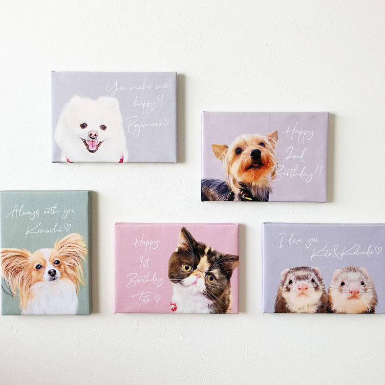 うちの子フォトパネル | TanoMake(タノメイク) | 欲しいものが頼める