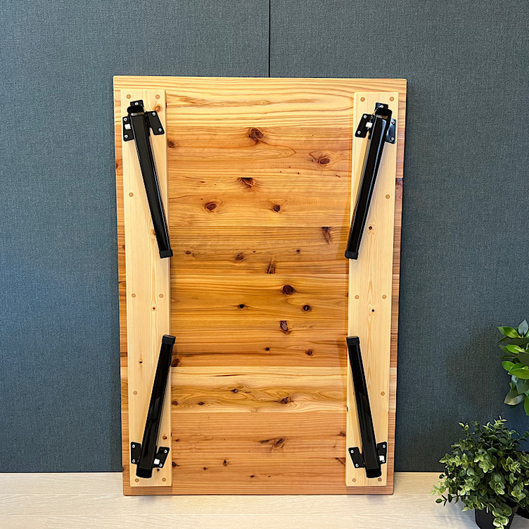 送料無料】 ローテーブル 長方形 90cm 60cm スギ 縦柄