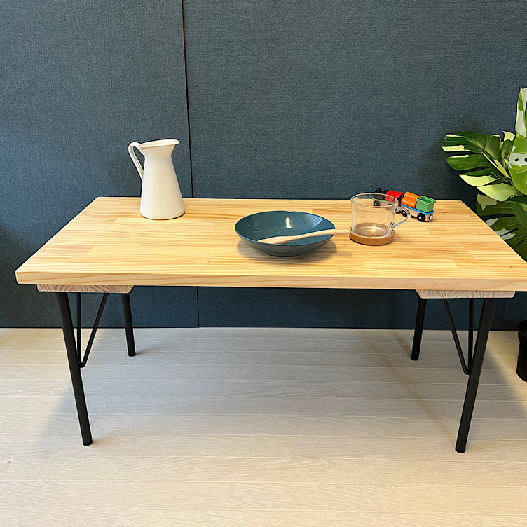 送料無料】 ローテーブル 長方形 90cm 45cm パイン ナチュラル 