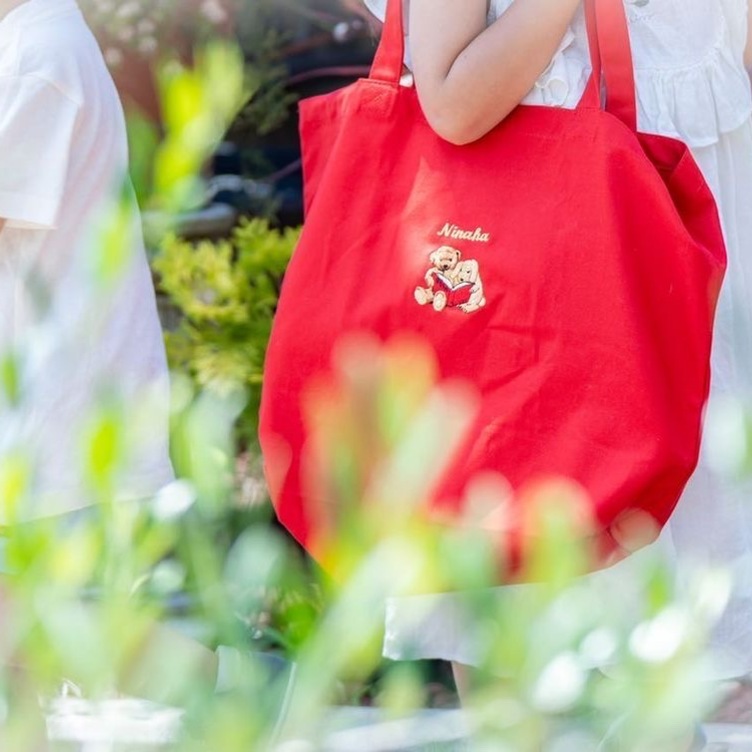 オシャレママに人気 オリジナル刺繍入りマザーズバッグ | TanoMake