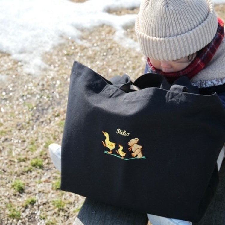 オシャレママに人気 オリジナル刺繍入りマザーズバッグ | TanoMake