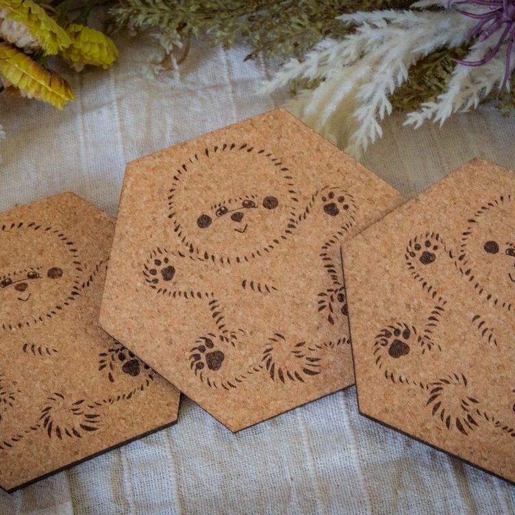 《即納！！》オリジナルコルクコースター