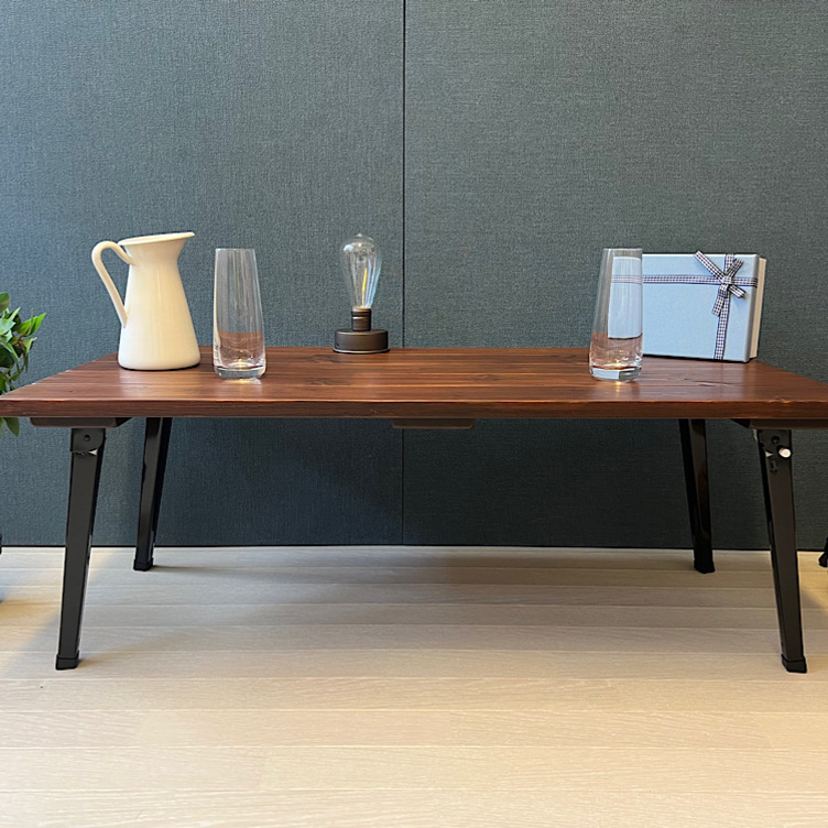 送料無料】 ローテーブル 長方形 90cm 45cm SPF ブラウン ストレート  