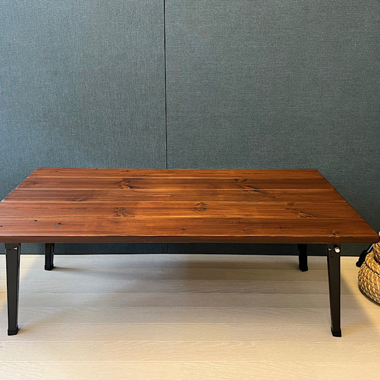 送料無料】 ローテーブル 長方形 90cm 45cm SPF ブラウン ストレート  