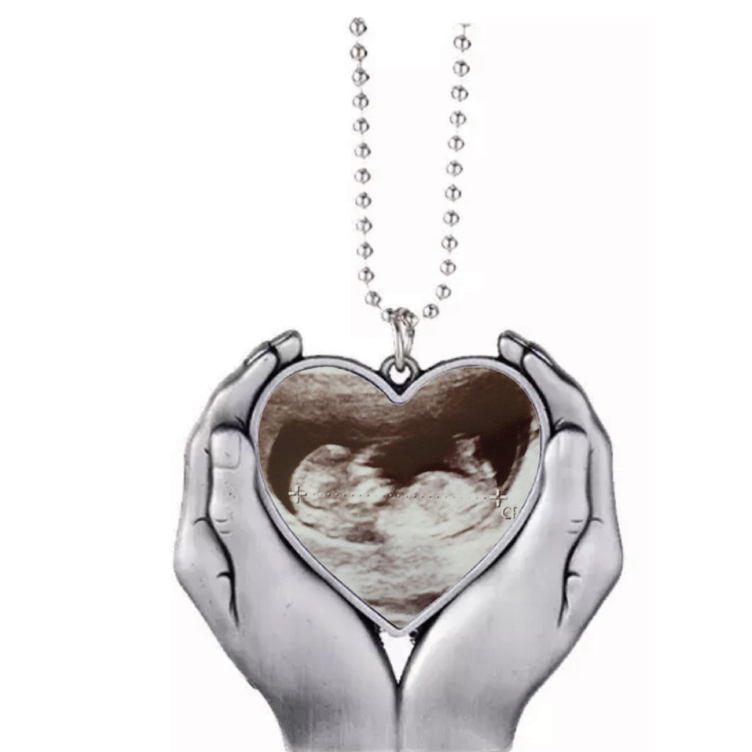 LINEで簡単【名入れ 写真入り 手乗りハート】 写真 写真入り 写真入れ