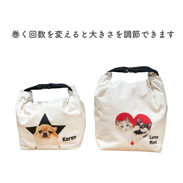 うちの子保冷バッグ ランチバッグ オーダーメイド | TanoMake
