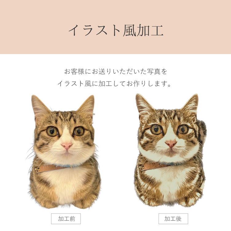 ペットのインテリアポスター ペット 犬 猫 イラスト インテリア 似顔絵 