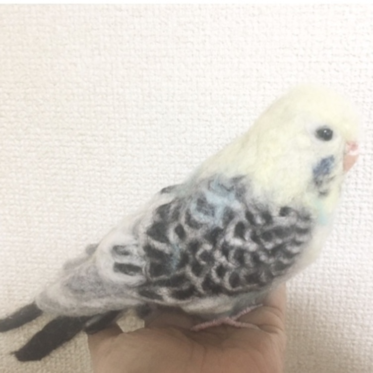 羊毛フェルトのインコ オーダーメイド | TanoMake(タノメイク