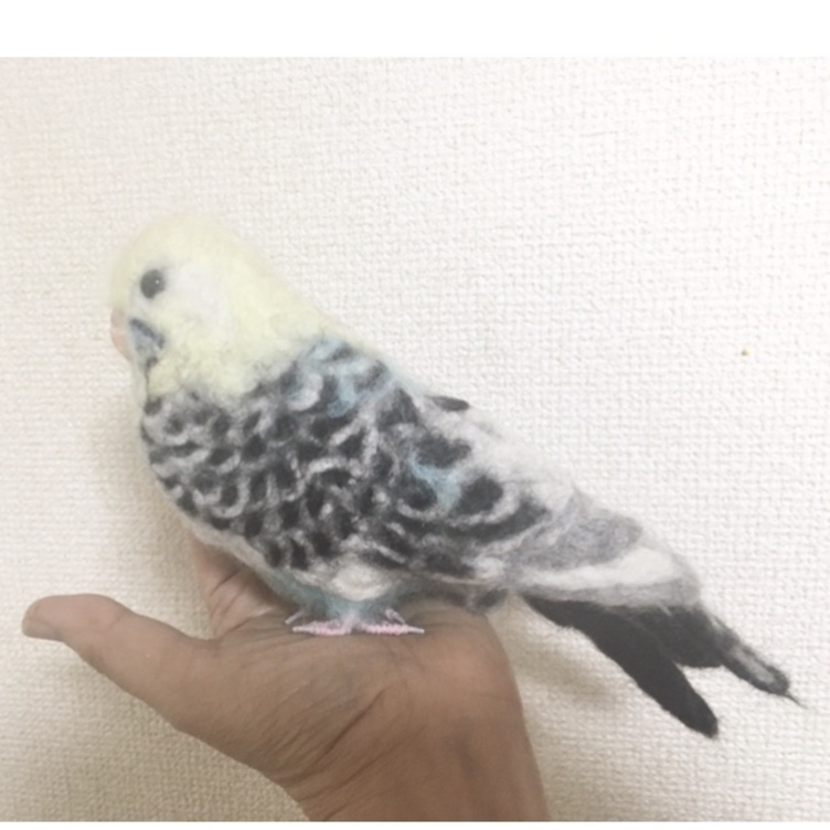 羊毛フェルトのインコ オーダーメイド | TanoMake(タノメイク