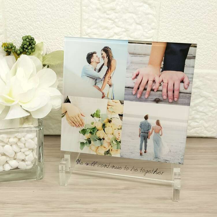 スクエア4枚フォトアクリルスタンド | TanoMake(タノメイク) | 欲しい