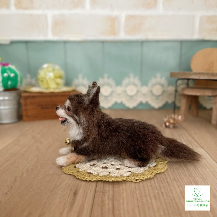 羊毛フェルトオーダー たーさん TSUCHINOKO」 #羊毛フェルト #ニードル