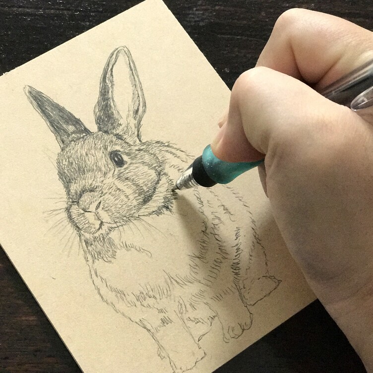 オーダーメイド【木アート画】ペットミニサイズ（複数頭）～手描き＆立体＆木製アートのペット画♪贈り物、お祝い、記念に！