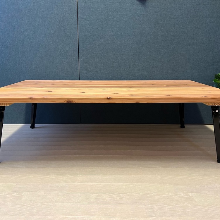 送料無料】 ローテーブル 長方形 120cm 70cm スギ 折りたたみ脚 送料無料】 ローテーブル 長方形 120cm 70cm スギ 折りたたみ脚