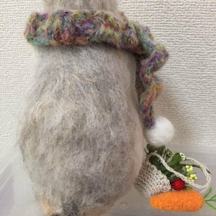 受注制作☆羊毛フェルトのリチャードソンジリス　リアルサイズ