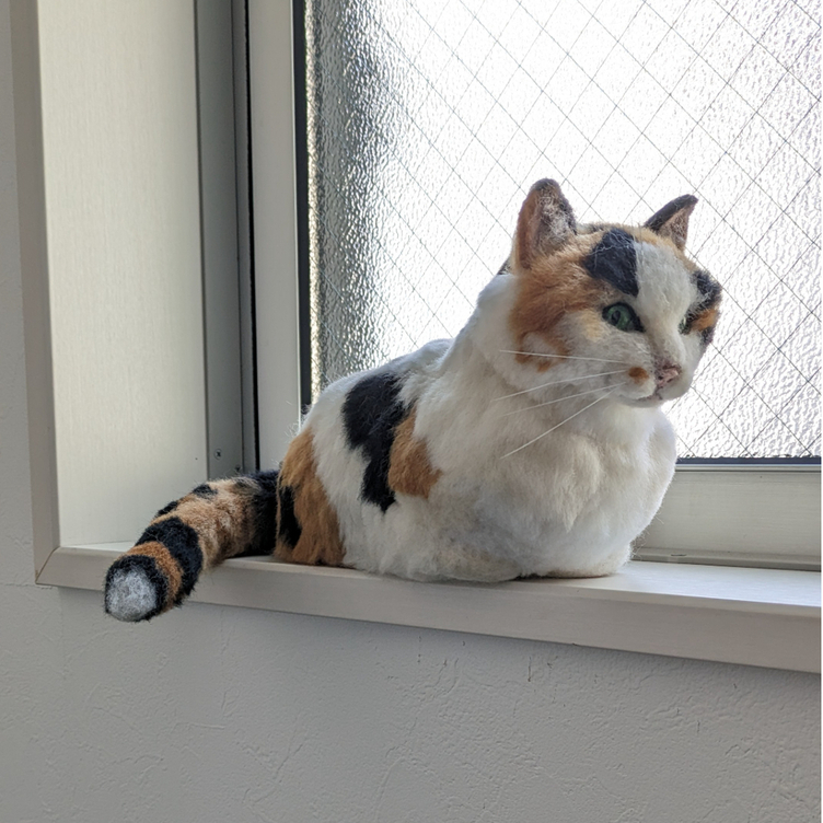 オーダー❵もうずっと一緒♥️羊毛フェルトで蘇る愛犬＆愛猫の姿